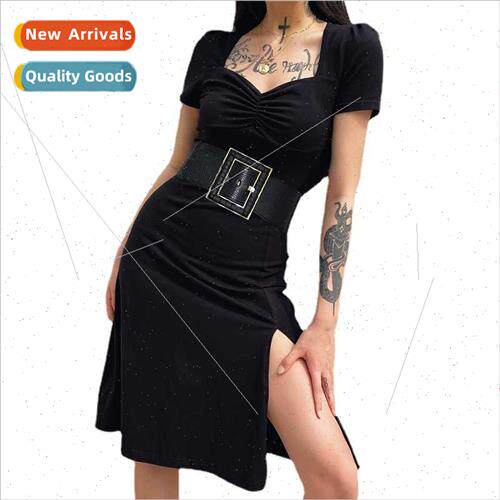 Waistband women decorative wide dresses child simple versati