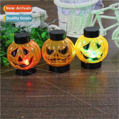 Halloween gifts portable ghost face pumpkin lamp desktop arr