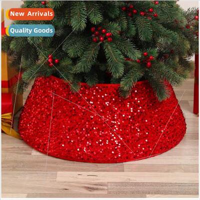 New sequins Christmas e surround base decorations round quad