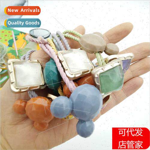 Korea Dongdaemun cute Mickey mouse hair rope girl rope child