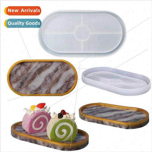 Elliptical coaster large 545 chocolate biscu mold cake mold