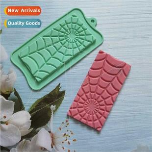 274 Biscu Dessert Web Ice Candy Chocolate Mold Spider licone