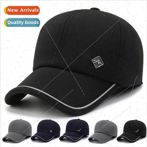 Men new hat fall winter simple leisure warm duck tongue cap