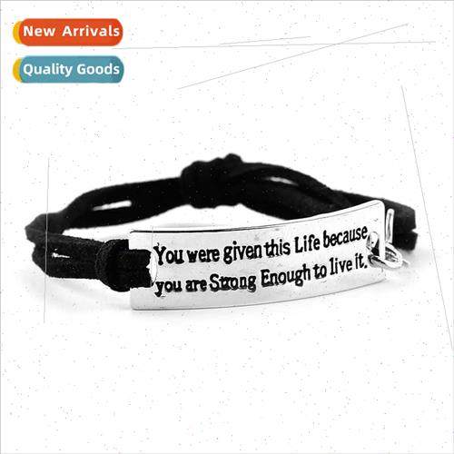 Europe Creative New Braceletized Inspirational Leather Braid