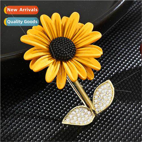 New simple high-grade fashion oil drop craft sunflower sweet