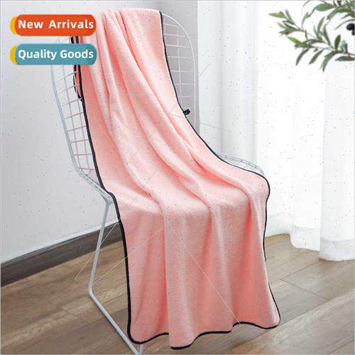 Coral velvet absorbent bath towel Adult children quick-dryin