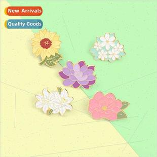 Sunflower New Best Flower 2021 Seller Badge Brooch