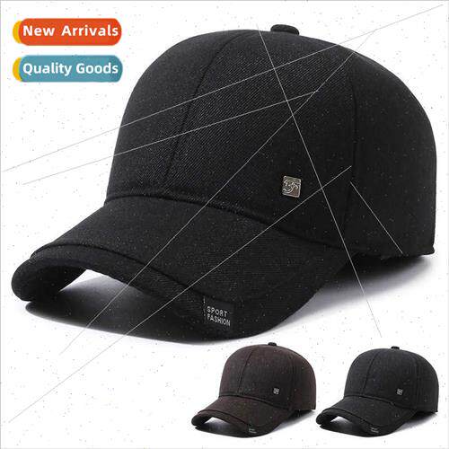 Outdoor cold warm cotton hat winter new men baseball cap wh