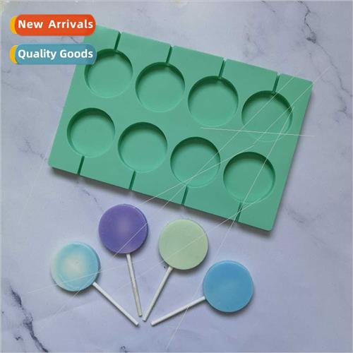8 consecutive lollipops 416 cookies candy silicone mold mous