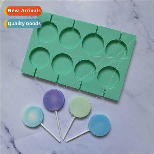 8 consecutive lollipops 416 cookies candy silicone mold mous