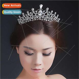 New headdress bridal jewelry crown classic teardrop shape we