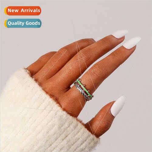 Rustic stainless steel opening twill flower vine adjustable