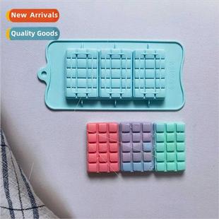 3 Connections Square Chocolate 463 licone Molds Cake Pudding