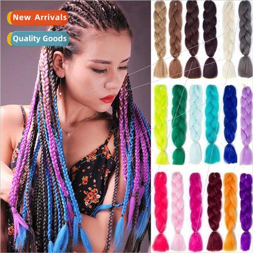 African chemical fiber big braid Europe wig color braid dirt