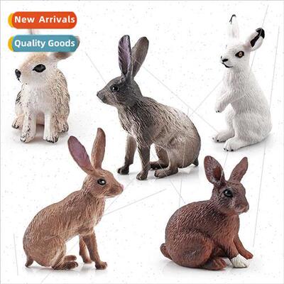 Outside simulation wildlife hare model solid static farm ran