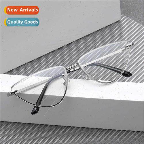 s521 nd cat eye metal sunglasses ins wind set beat tide sung