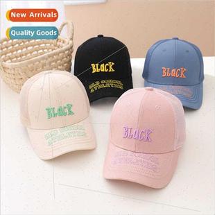hat girls tongue mesh thin summer sun baby cap duck Children