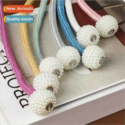 Curtain tiebacks a load one hundred magnetic suction buckle
