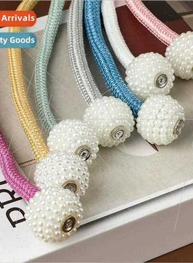 Curtain tiebacks a load one hundred magnetic suction buckle