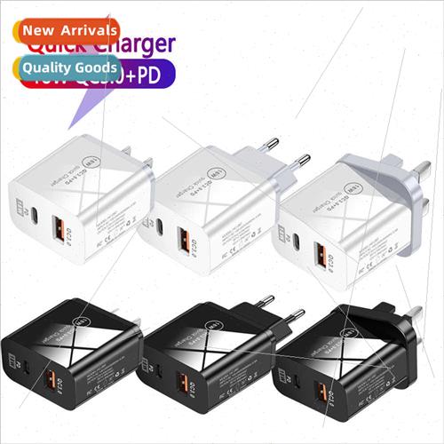 18W PD Fast Charger 3A Brish Specification Charging Head Typ