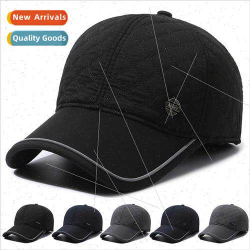 Autumn winter men baseball cap winter cold-prowarm outdoor m