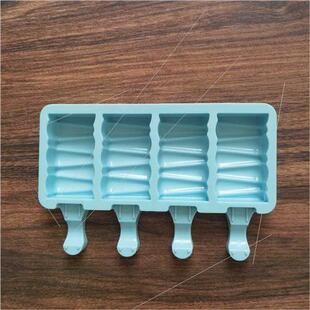 495 Ice Dessert Building Pops Molds Blocks licone 4Pcs Cream