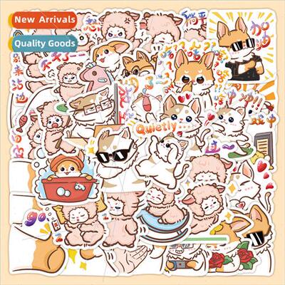 60 Expressions Sambo Stickers Cartoon Cute Combination Cell