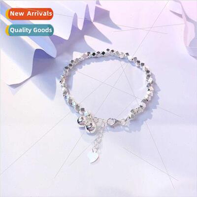 Bells lver Bracelet Female che 2023 Summer   BFF String
