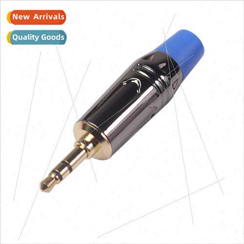 New Gold Plated 3.5mm Stereo Solder Plugs新品镀金3.5mm立体声