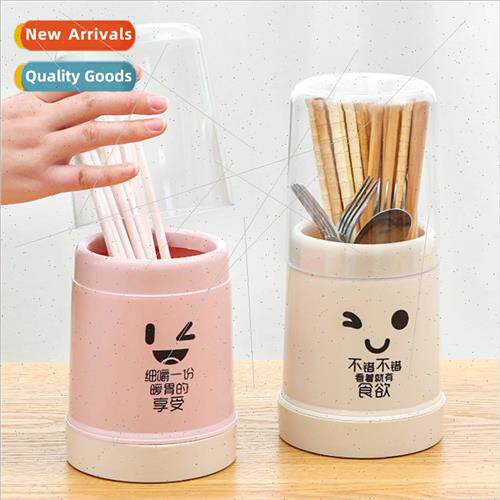 Removable Plastic Drainable Chopstick Holder Spoon Organizer