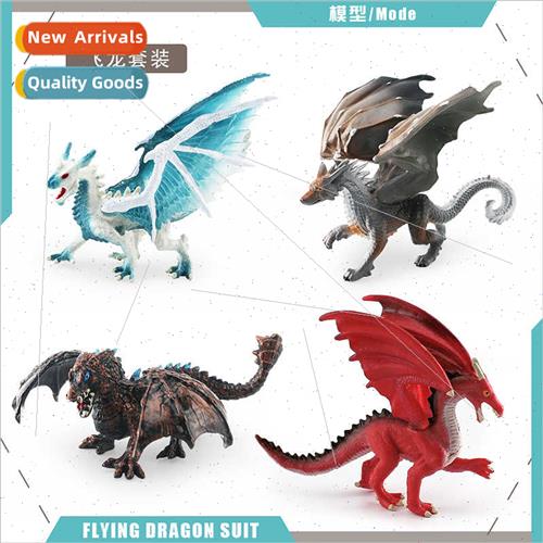 Warcraft flying dragon model magma dragon wolf dragon ice dr