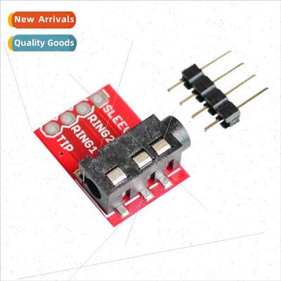 TRRS 3.5mm Audio Holder MP3 Stereo Headphone Video Microphon