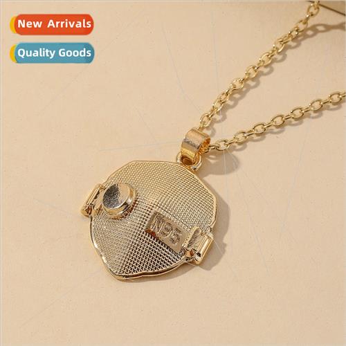 Personalized N95 Mask Pendant Hip Hop Creative Alloy Mask Un