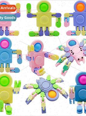 Decompression spider gyro fingertip hundred change robot spa