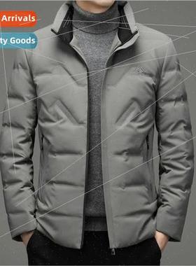High  Middle-aged down jacket men jacket dad installed busin