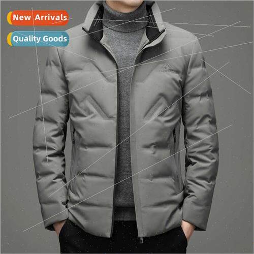 High  Middle-aged down jacket men jacket dad installed busin