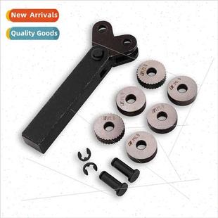2mm Tool Pch 0.5mm 7pcs Knurling Turning Dual 1mm Wheel