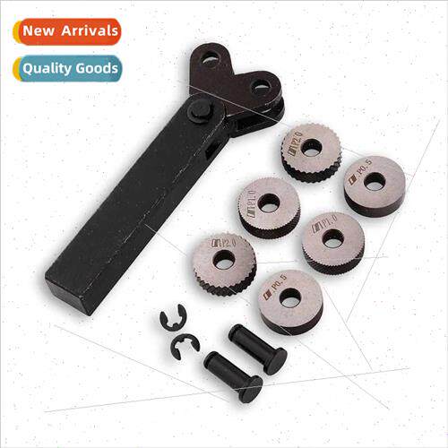 Dual Wheel Knurling Tool K 7pcs Pch 0.5mm 1mm 2mm Turning Wh
