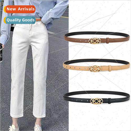 Thin belt female summer leather pants belt skirt dress waist