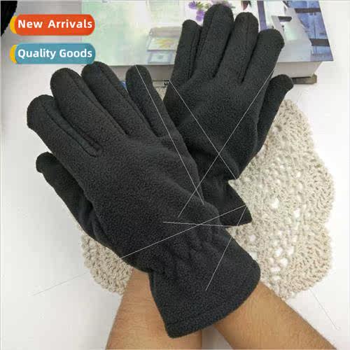 Autumn winter imation sheep cake velvet warm five-finger glo