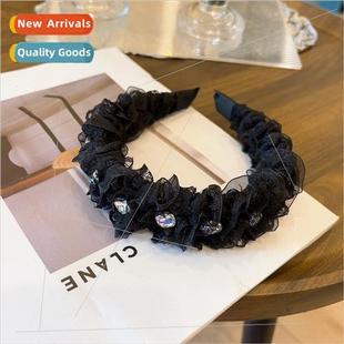 skull lace zirconia drill twist ins yarn top high retro