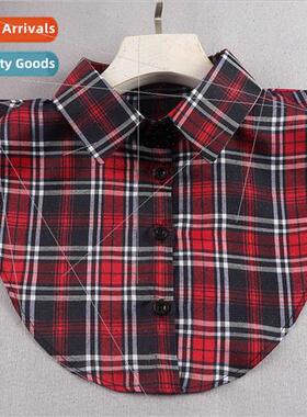 Korean square collar false collar shirt female sweater hundr