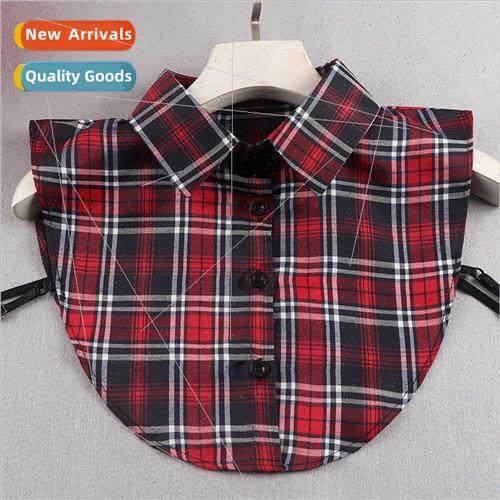 Korean square collar false collar shirt female sweater hundr