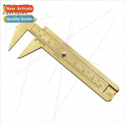 0-80 Double Scale Brass Calipers Pointed Model Vernier Calip