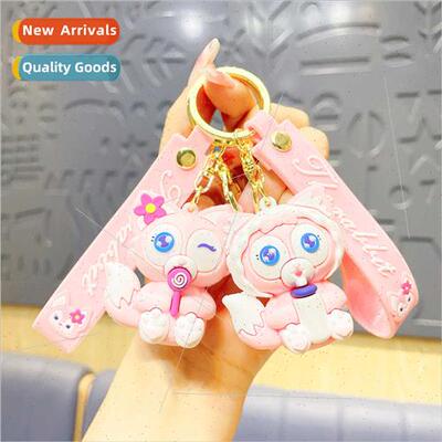 Cocoa nna Fox keychain creative anime book bag doll doll key
