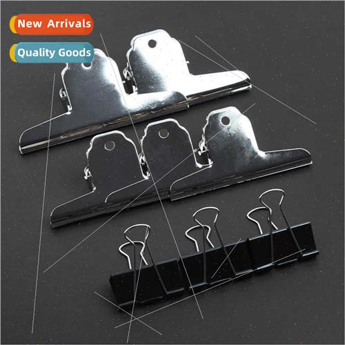 Art Wring Long Tail Clip Metal Clip File Paper Clip Book Dat