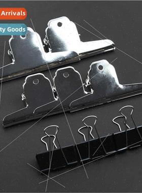Art Wring Long Tail Clip Metal Clip File Paper Clip Book Dat