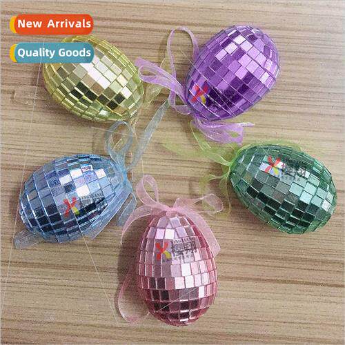 Mirror Easter Eggs Glass Eggs Christmas Easter Decoration Bo