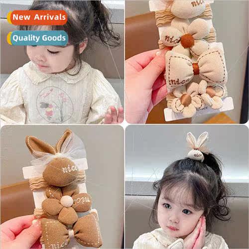 Children hair bmilk curry color hair tie rubber b2023 new -i