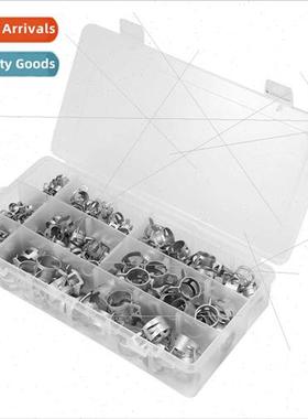 160pcs boxed silver spring hose clamps steel bdacromet hose